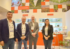 Andre Braam, Jan de Smet, Menno Roodenburg y Veronica Aguirre con van der Knaap